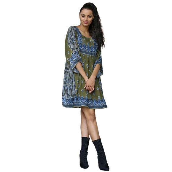 BOHO KIMONO DRESS - Picture 4 of 10